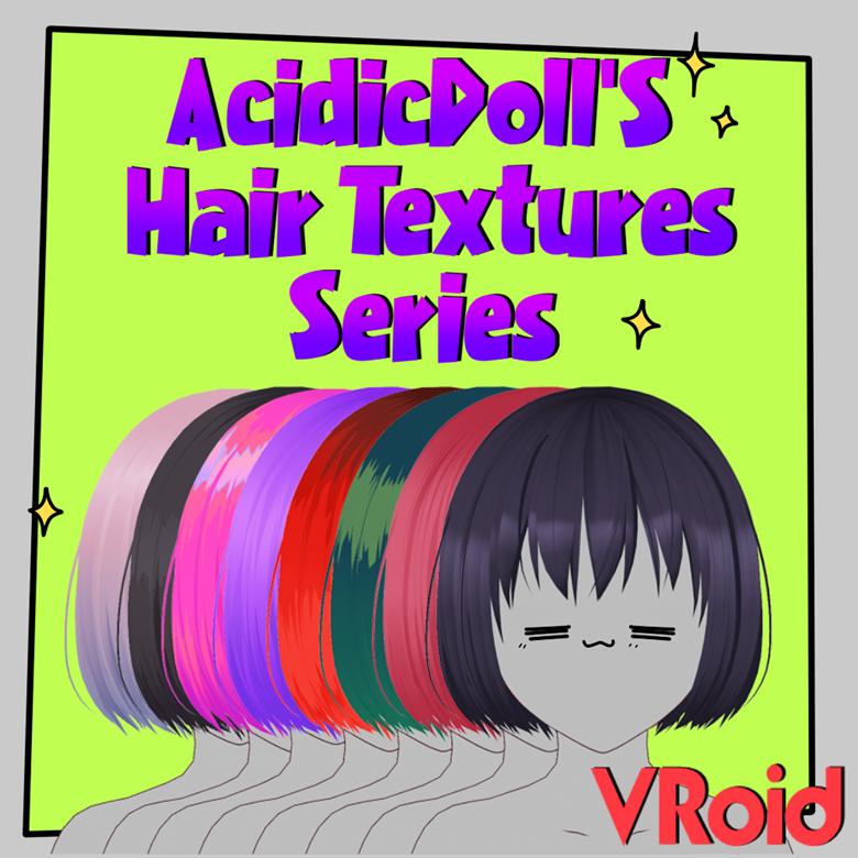 Vroid Studio Rainbow hair texture - Free - PunkBune's Ko-fi Shop - Ko-fi ❤️  Where creators get support from fans through donations, memberships, shop  sales and more! The original 'Buy Me a