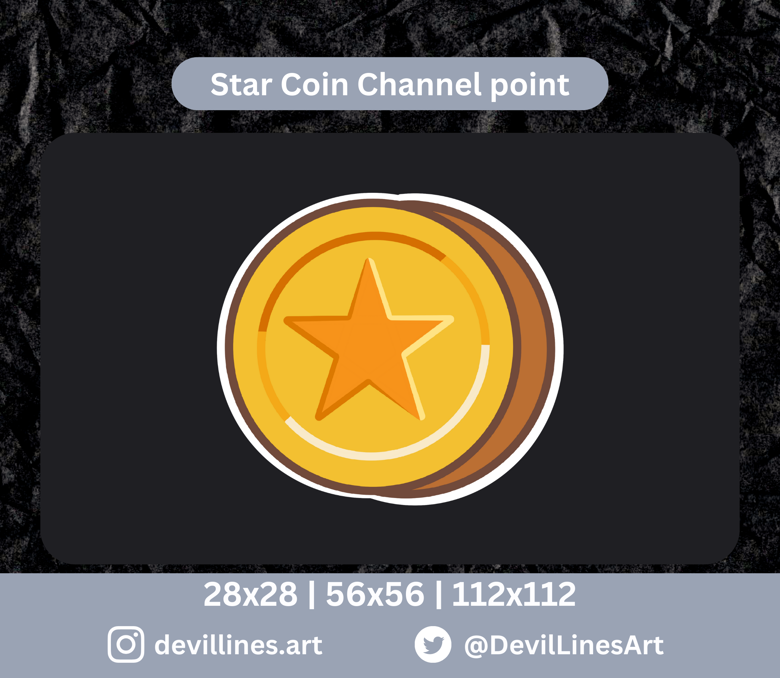 Star Coin Twitch Channel Point Instant Download Twitch