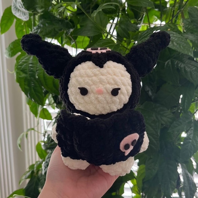 kuromi digital pdf pattern ONLY - fluffhuls's Ko-fi Shop - Ko-fi ️ ...