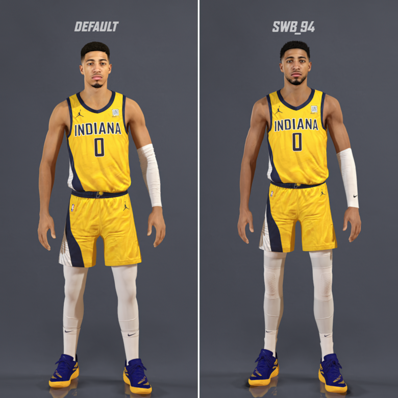 2k25 Tyrese Haliburton Cyberface (+ unique accesories) - NBA