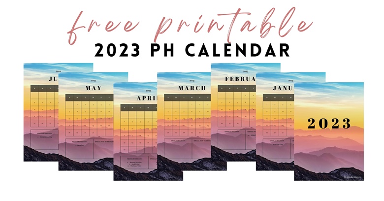 2023 PH Calendar - CC Design Studio's Ko-fi Shop - Ko-fi ️ Where ...