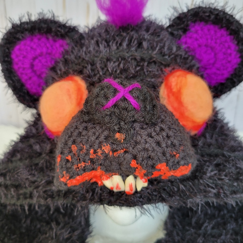 Scare Bear Hood Crochet Pattern Digital PDF - Jen Borchert's Ko-fi Shop ...