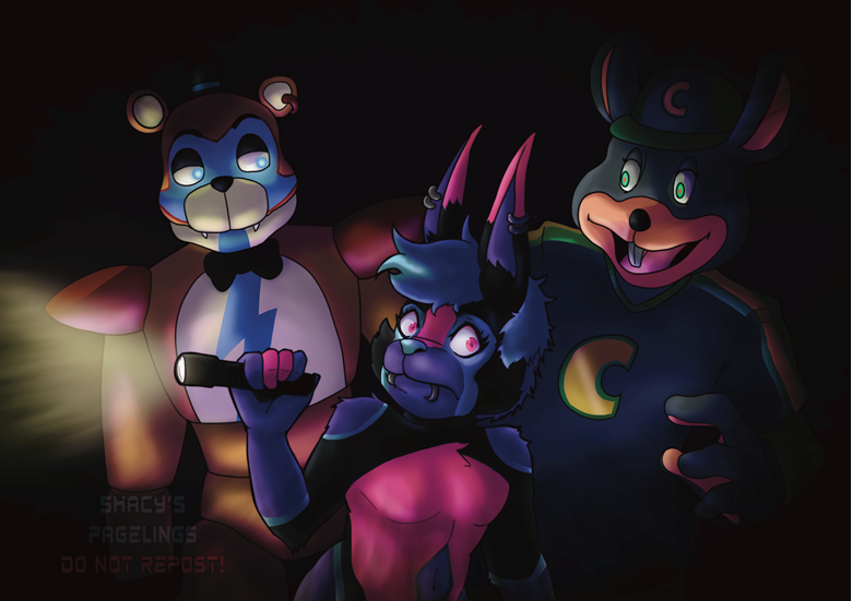 Fanmade poster of Fnaf Sb@kleenkyfill