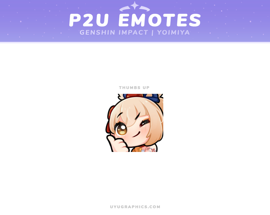 Genshin Impact - Yoimiya Emote 