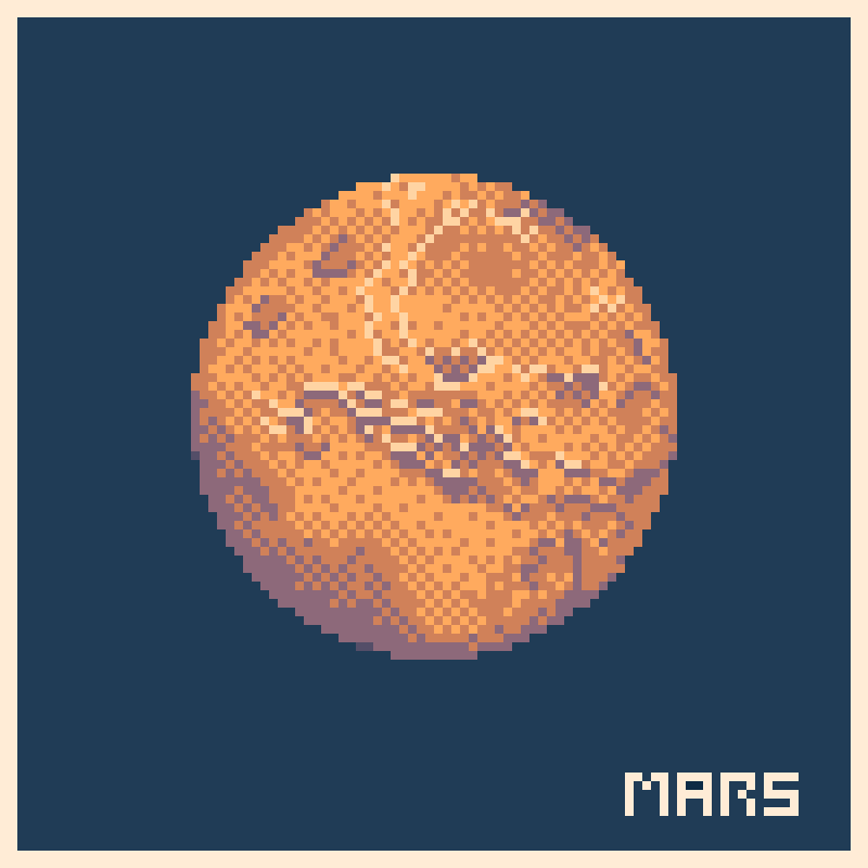 Pixelated Mars - CBubs's Ko-fi Shop - Ko-fi ️ Where creators get ...