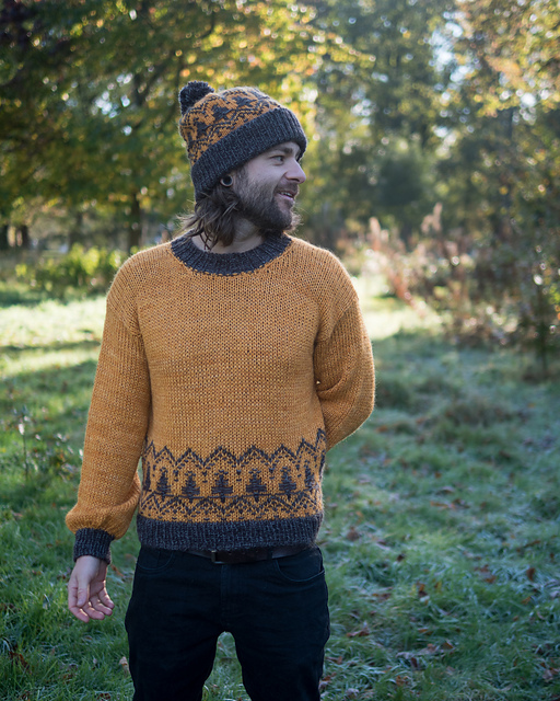 Brackenside PInes Jumper Pattern - Katt Weaver's Ko-fi Shop - Ko-fi ️ ...