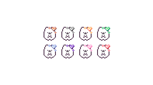 Pixel Heart Twitch Badges - glitchedinorbit's Ko-fi Shop - Ko-fi