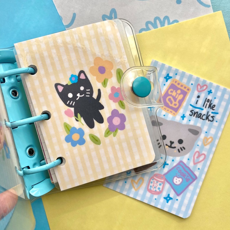 Free Mini Binder Inserts Printable ️ - Mamucat's Ko-fi Shop - Ko-fi ️ 