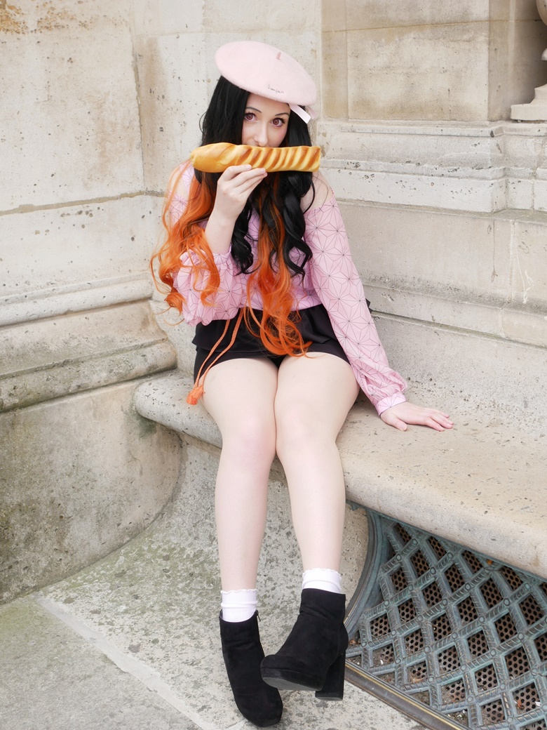 Nezuko Paris Print 1 Danae Cosplay s Ko fi Shop Ko fi