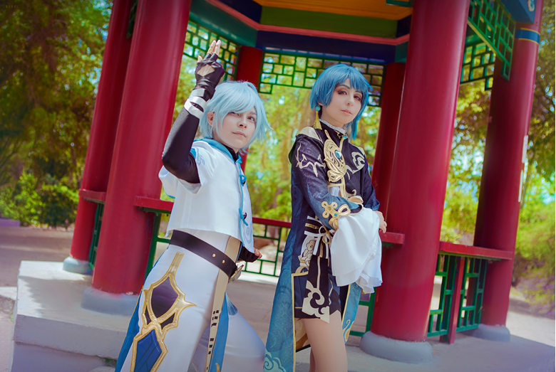 CHONGYUN & XINGQIU - GENSHIN IMPACT (PACK 1) - Tsukino Cosplay's Ko-fi ...