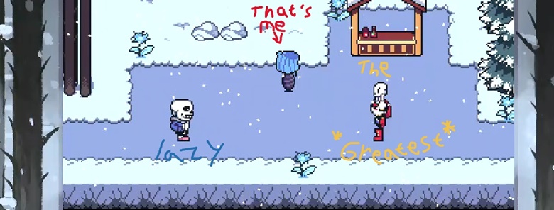 Undertale: Bits and Pieces - Act 1 Welcome to Snowdin - Ko-fi ❤️ Where  creators get support from fans through donations, memberships, shop sales  and more! The original 'Buy Me a Coffee' Page.