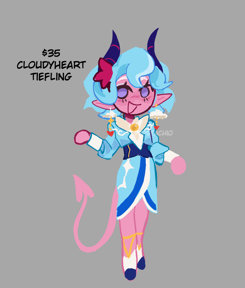 CloudyHearts_tiefling(chibi) - Piipstachio's Ko-fi Shop - Ko-fi ️ Where ...