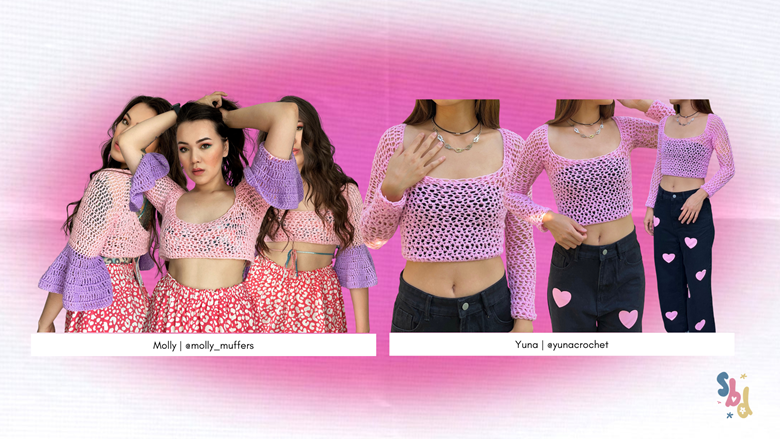 Daphne Top Crochet Pattern 