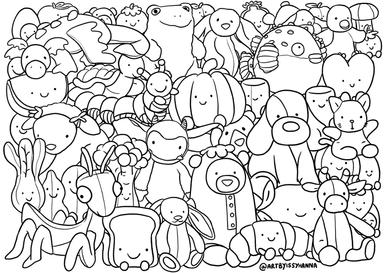 Jellycat Colouring Page!! - artbyissyhanna's Ko-fi Shop - Ko-fi ️ Where ...