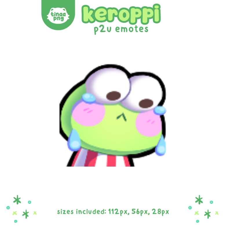 P2u Kero Frog Cry Emote Tinaapngs Ko Fi Shop Ko Fi ️ Where