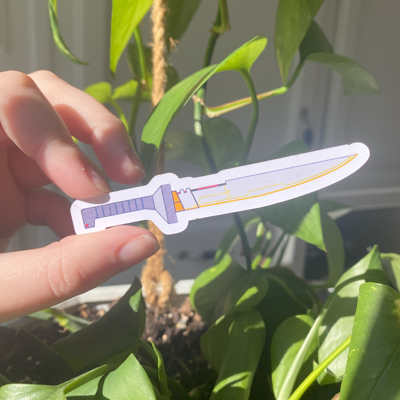 Stanley knife logo cutting' Sticker