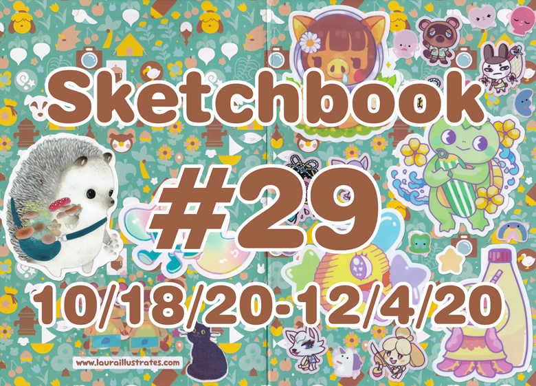 Sketchbook #26-#30 - NutCaseArt's Ko-fi Shop