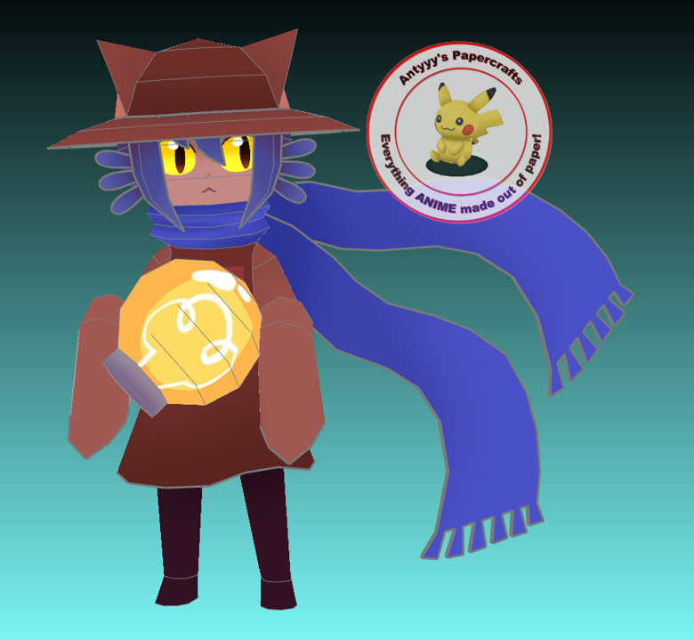 Oneshot - Niko papercraft - Antyyy's Ko-fi Shop - Ko-fi ️ Where ...