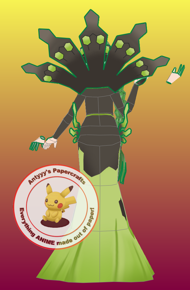 Pokemon - Human Zygarde papercraft - Antyyy's Ko-fi Shop - Ko-fi ️ ...