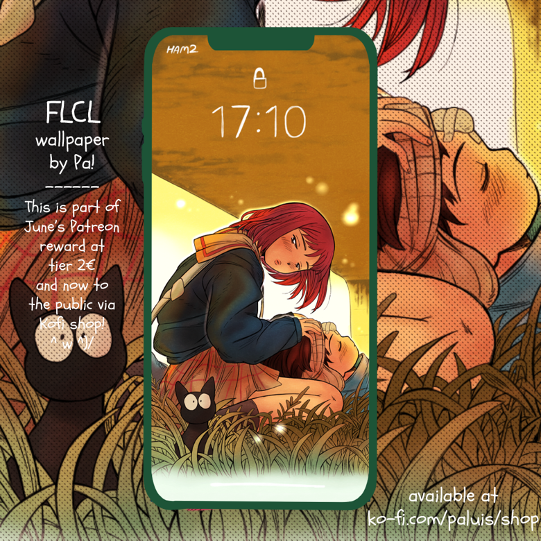 FLCL Ultimate Haruko Wallpaper by Pencil-Dragonslayer on DeviantArt