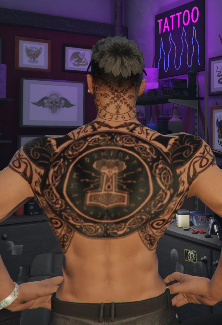 Chinese Dragon - Tattoo on Michael's Back, GTA 5 - YouTube