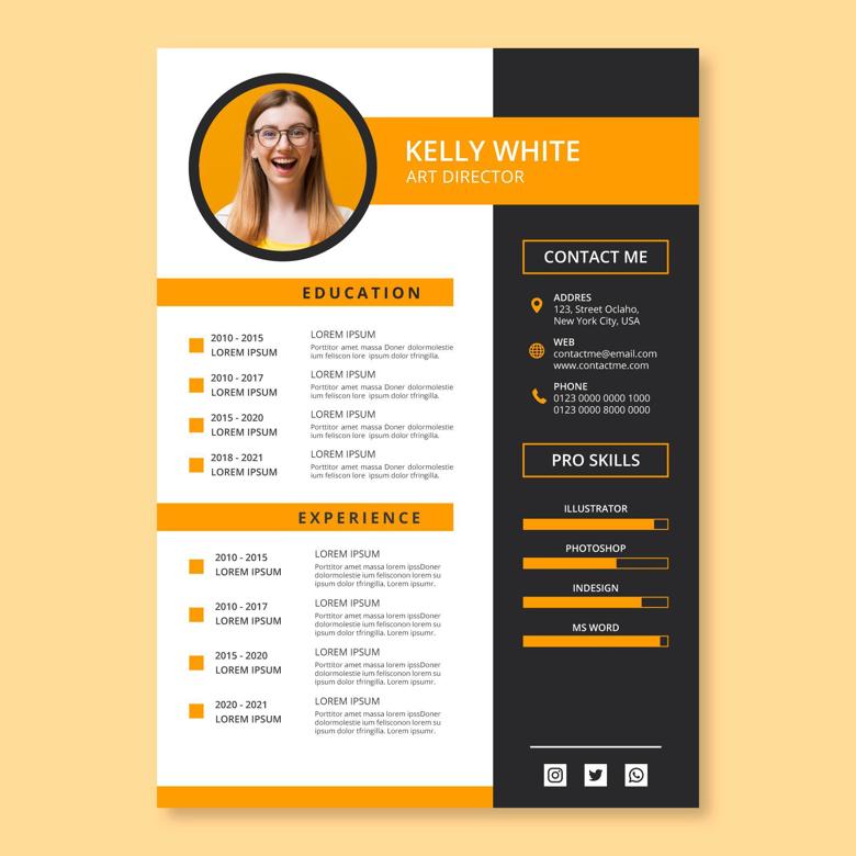 Minimalist CV template - StepFly's Ko-fi Shop - Ko-fi ️ Where creators ...