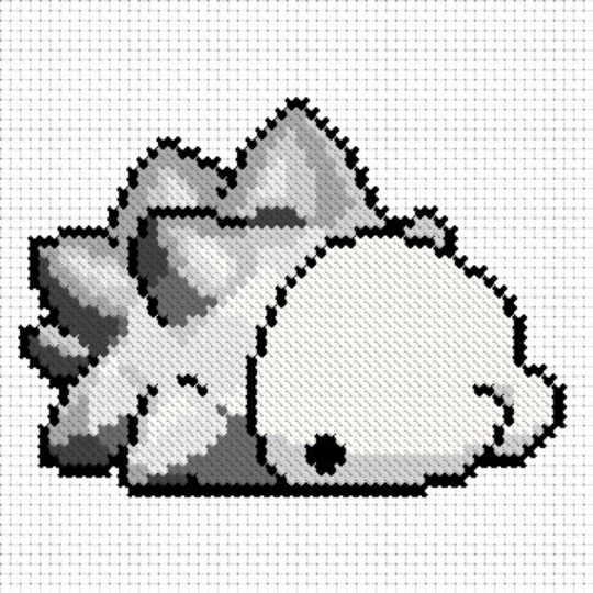 Snom Normal/Shiny/Greyscale - #872 - Cross Stitch Pattern PDF - Instant ...