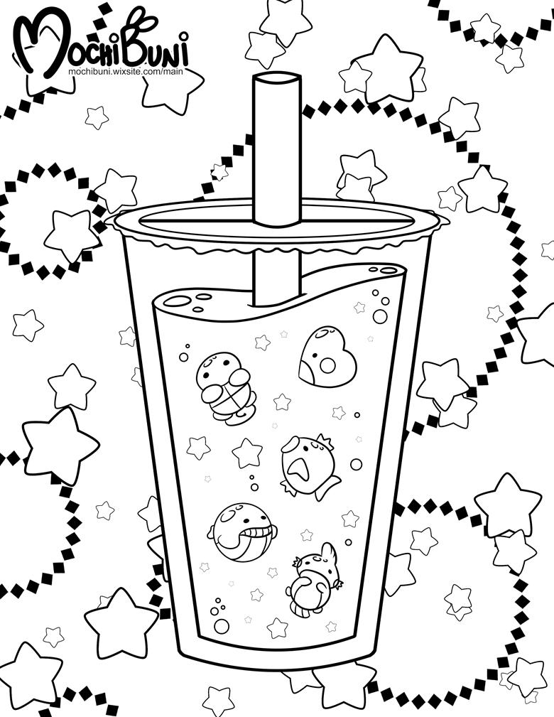 Boba Coloring Pages
