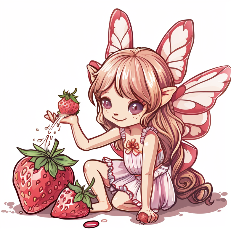 Berry Faerie - Sticker Goblin Shoppe's Ko-fi Shop - Ko-fi ️ Where ...