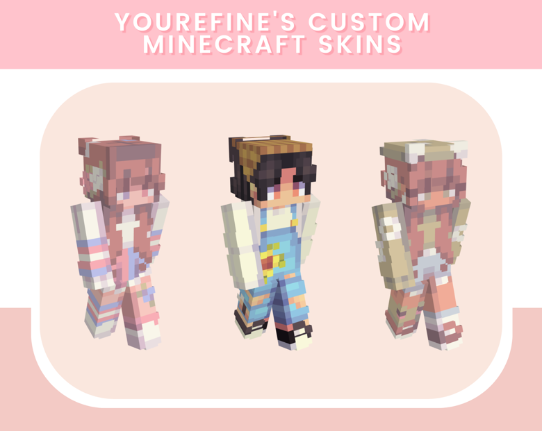 Minecraft Skins -  - Ko-fi ❤️ Where creators get support from fans  through donations, memberships, shop sales and more! The original 'Buy Me a  Coffee' Page.