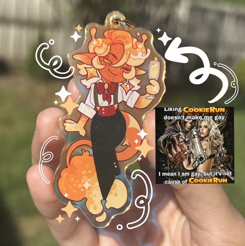 Cookie Run- Sparkling Acrylic Charm - PROMNIIGHT's Ko-fi Shop - Ko-fi ️ ...