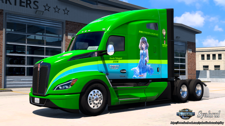 [ATS] Kenworth T680 2022 Kaede Takagaki - The iDOLM@STER Cinderella ...