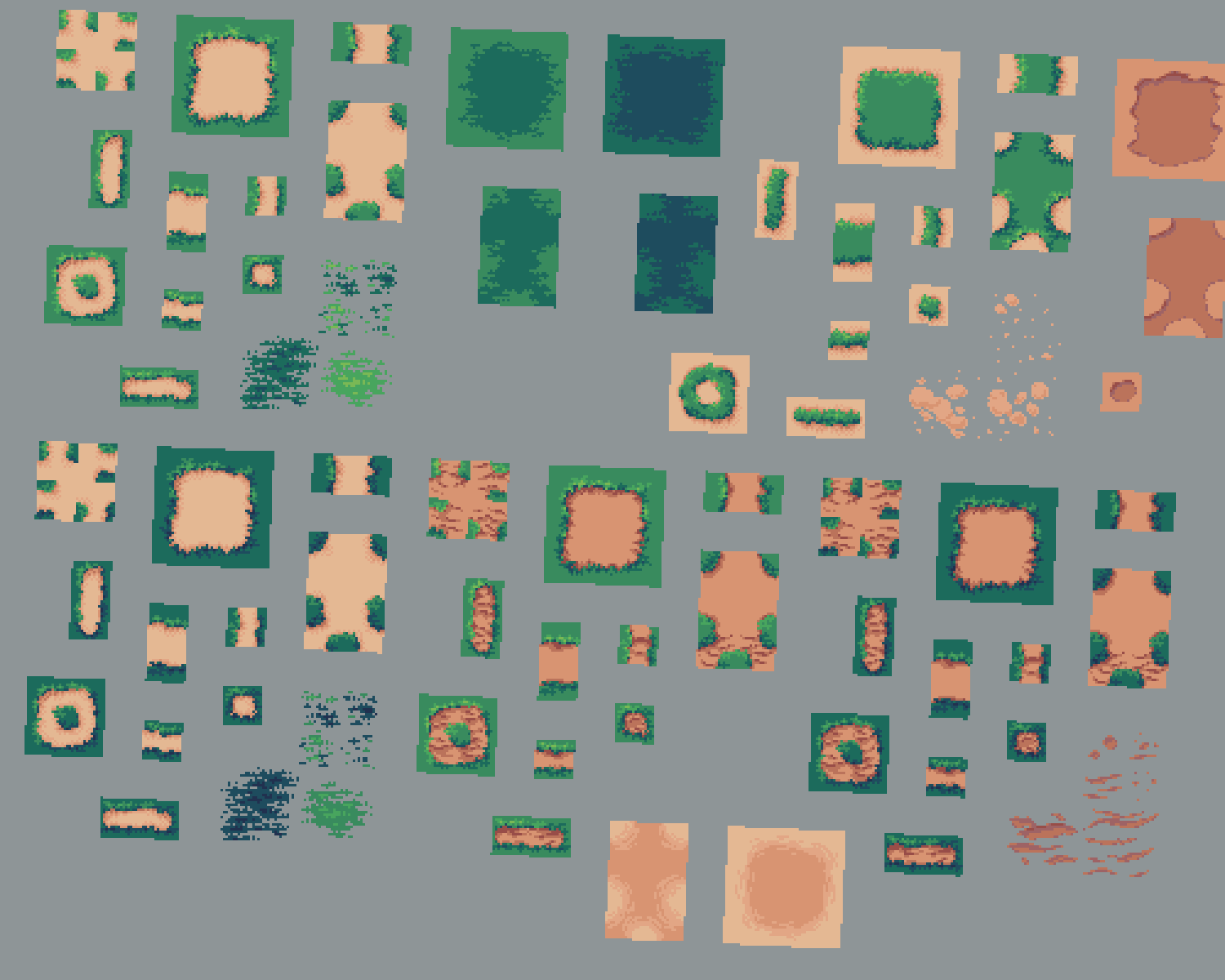 Fantasy Forest Tile Set - Shelbie Willhoite's Ko-fi Shop - Ko-fi ️ ...