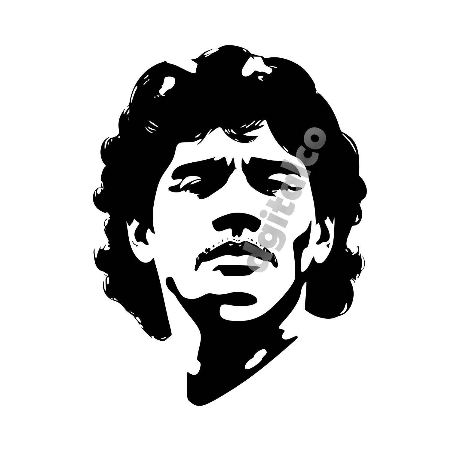 Diego Maradona Vector Portrait Package - DgitalCO's Ko-fi Shop - Ko-fi ...