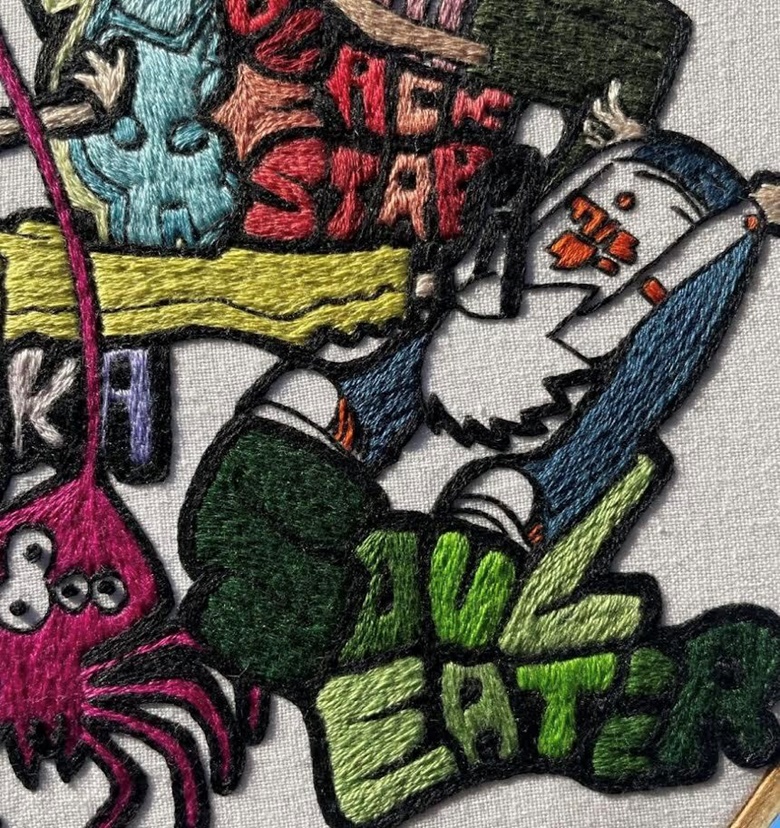 Soul Eater Embroidery 