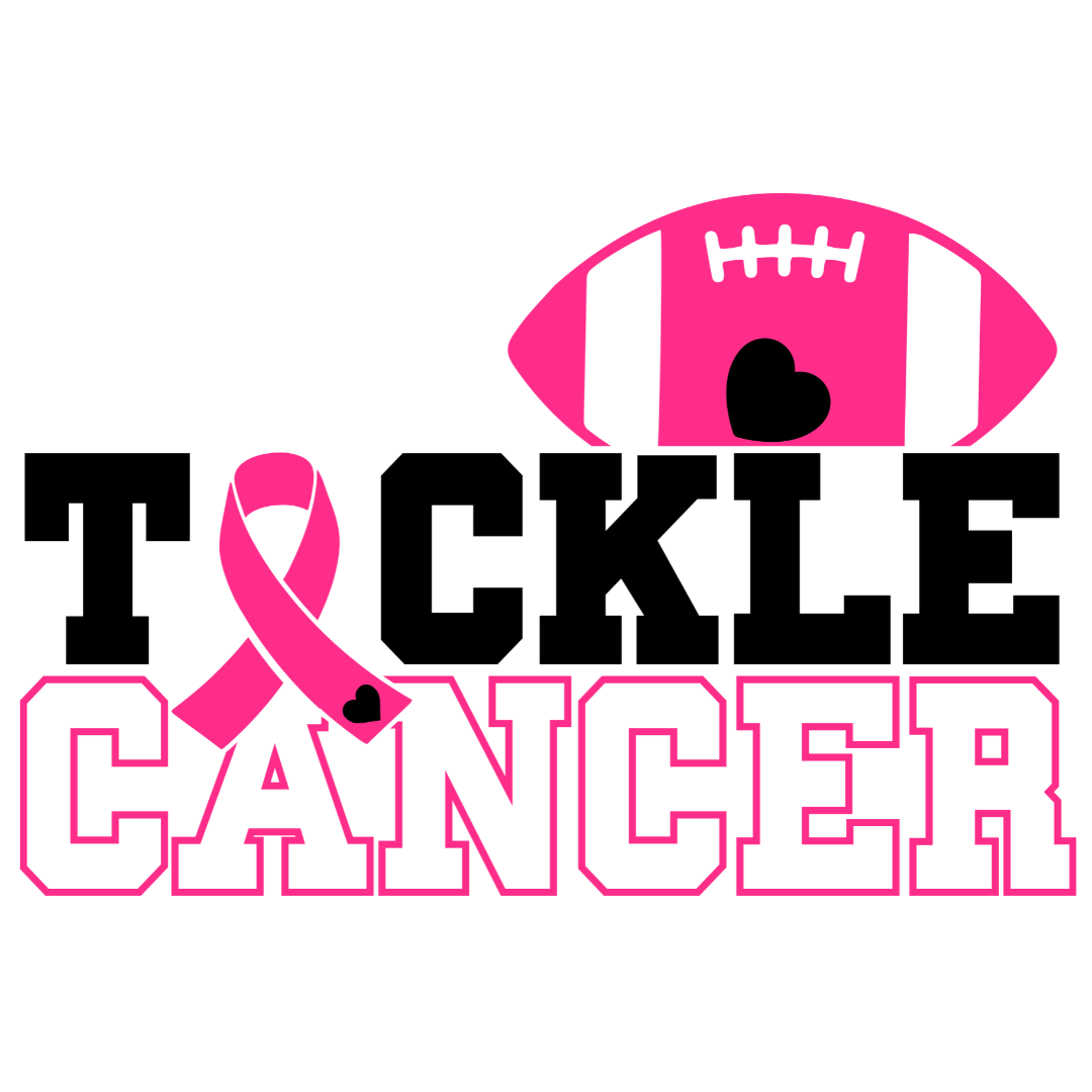 Breast Cancer Face Stickers, Tackle Cancer