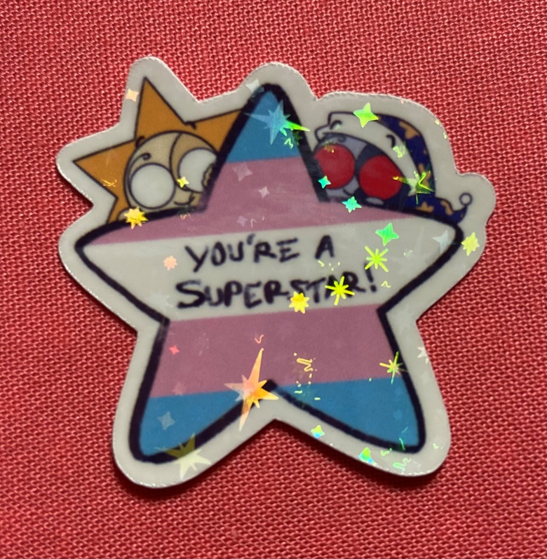 Shooting stars pride glitter stickers - IKM218's Ko-fi Shop - Ko-fi ❤️  Where creators get support from fans through donations, memberships, shop  sales and more! The original 'Buy Me a Coffee' Page.