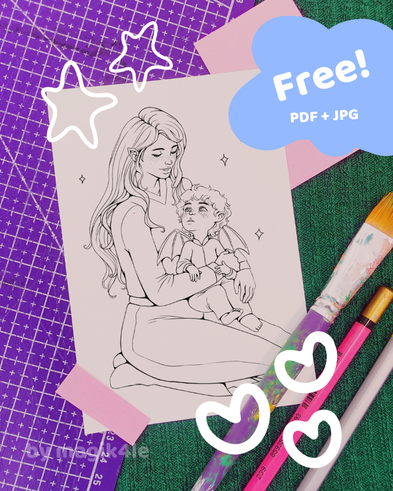 FREE] Feyre and Nyx Coloring page / ACOTAR / book fanart - Magicale's Ko-fi  Shop - Ko-fi ❤️ Where creators get support from fans through donations,  memberships, shop sales and more! The