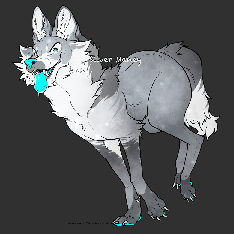 Maned Wolf - Adoptable Base (transparent .png File) - Lapres's Ko-fi 