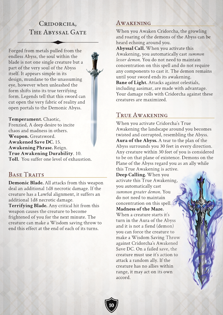 Awakening  Magic Sword