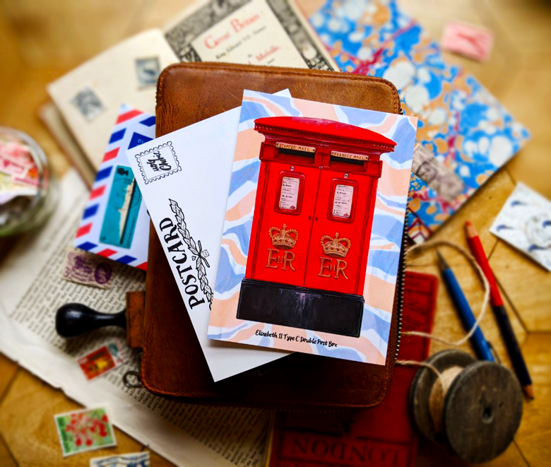Post Boxes of The UK Postcard Set | Full Set | 4 Post Cards - MogCherie ...