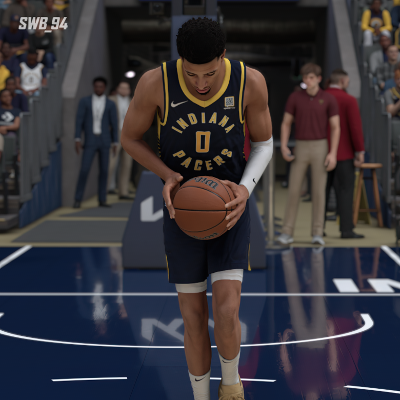 2k25 Tyrese Haliburton Cyberface (+ unique accesories) - NBA