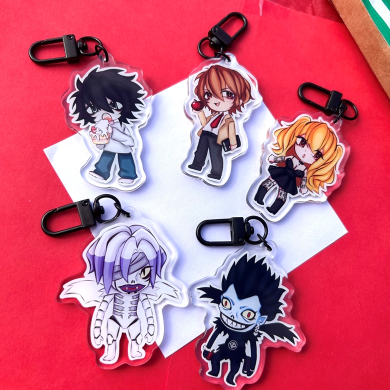 Death note keychains - Joe Hickman's Ko-fi Shop - Ko-fi ️ Where ...