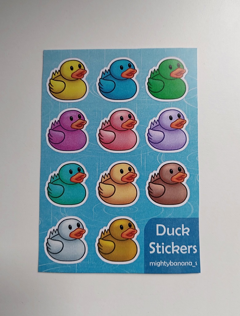 Rubber Duck sticker –