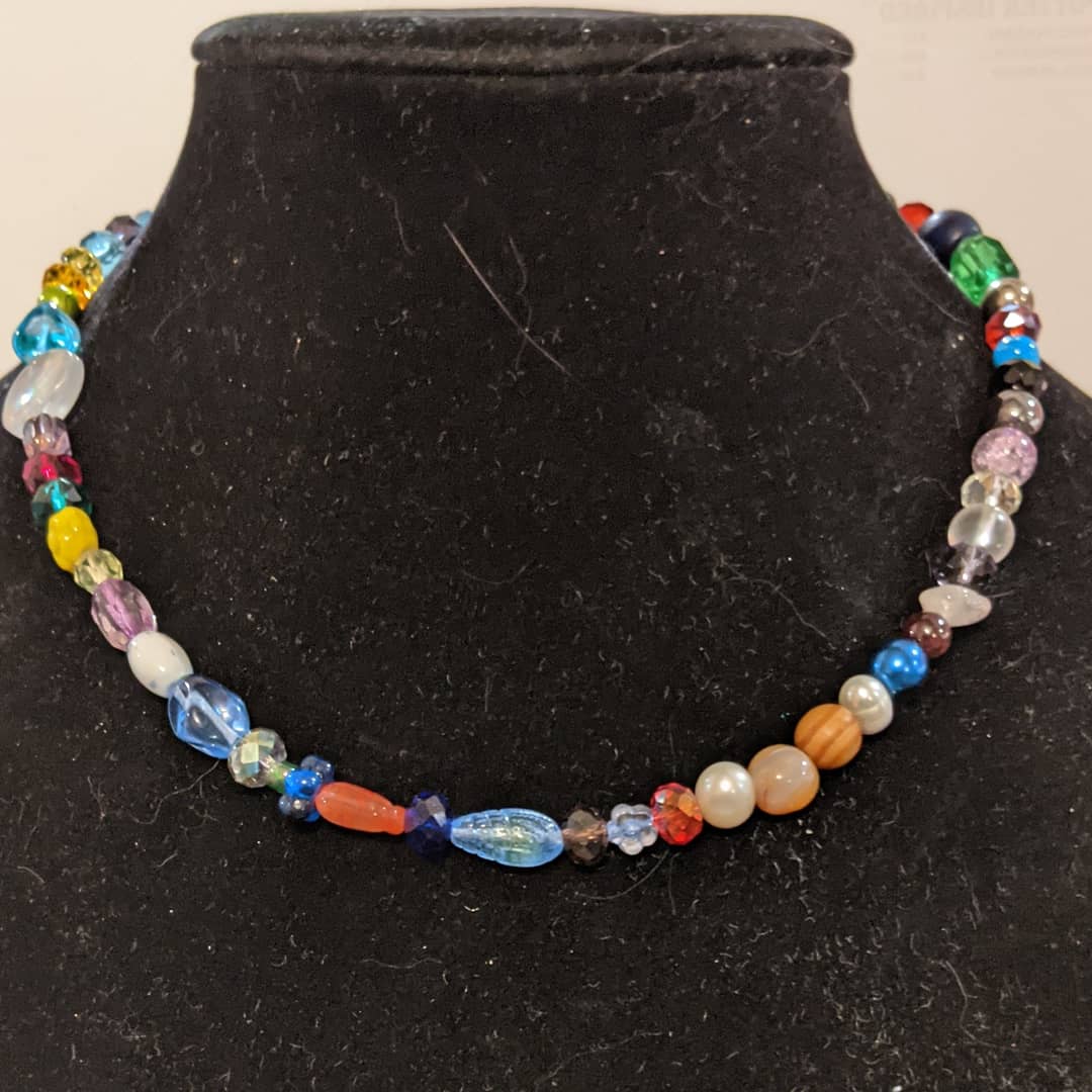 Multi colored beaded necklace - CherylMartin's Ko-fi Shop - Ko-fi ️ ...