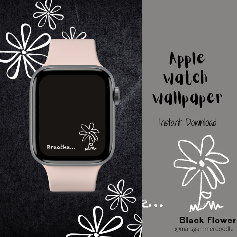 Apple Watch Face Wallpaper Apple Watch Wallpaper Black Apple 