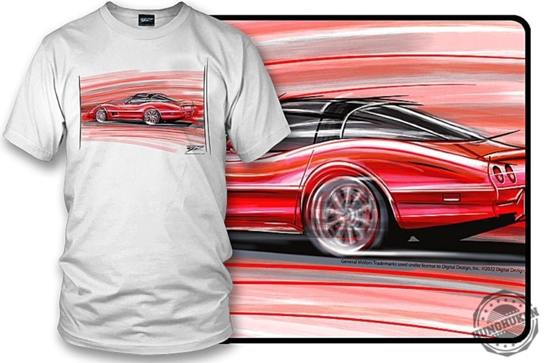 Corvette C3 Motion Drawn Corvette C3 Motion Drawn Shirt - Ko-fi ️ Where ...