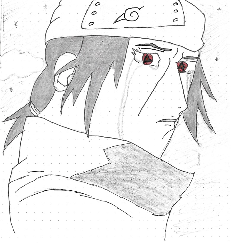 Drawing Itachi Uchiha