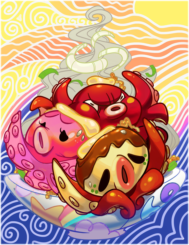 Takoyaki 029 (Animal Crossing) - CherylKruegerArt's Ko-fi Shop - Ko-fi ...