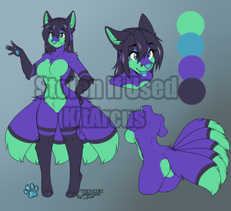 Adoptable - Purple Kitsune - KitArcus's Ko-fi Shop - Ko-fi ️ Where ...